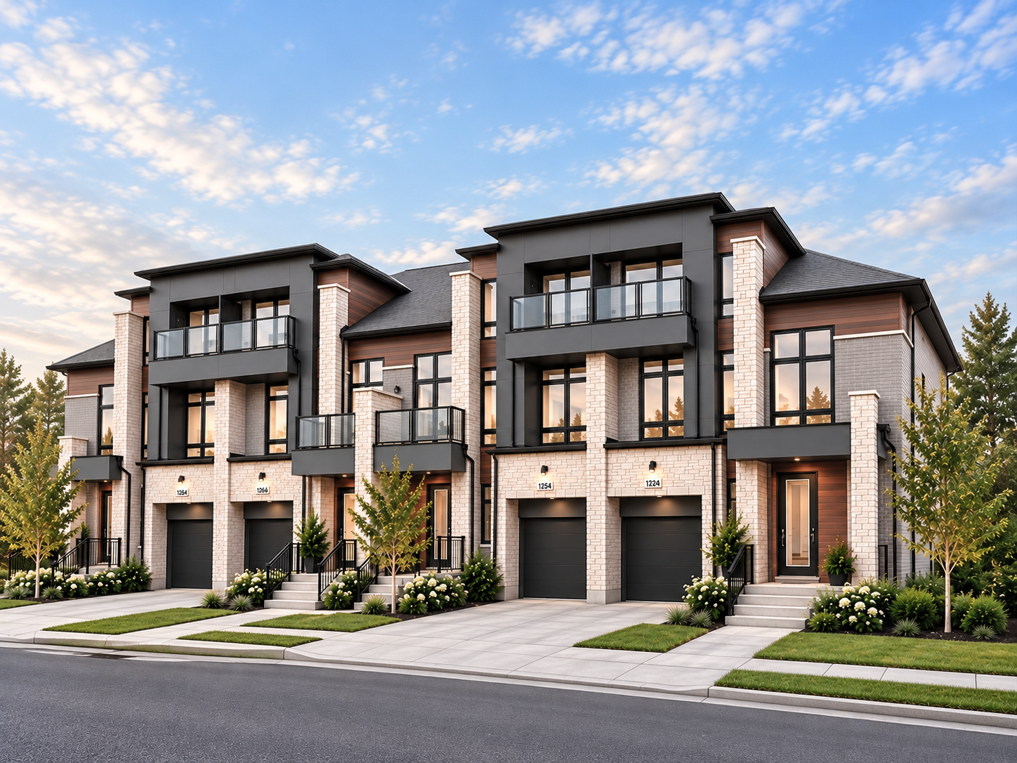 Joshua Creek Montage Townhome by Valery Homes